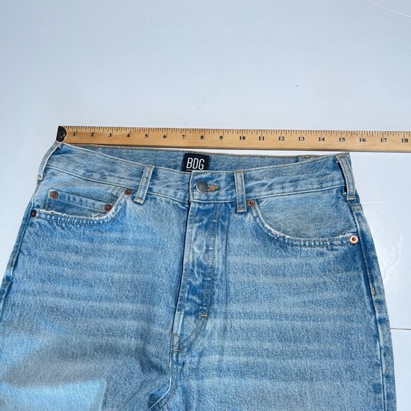 Urban Outfitters BDG Boot Cut High Rise Medium Light Wash Jeans Size 29 - Picture 9 of 9